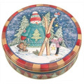 2021 decoration fancy christmas cookie tin can